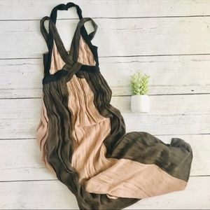 ALTAR'D STATE Halter Maxi Dress